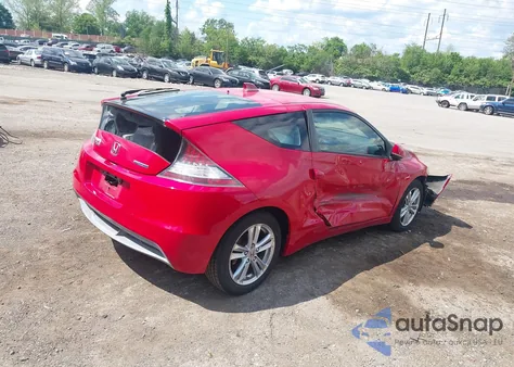 2011 Honda Cr-Z Ex из США, поврежденный, VIN JHMZF1D69BS008856
